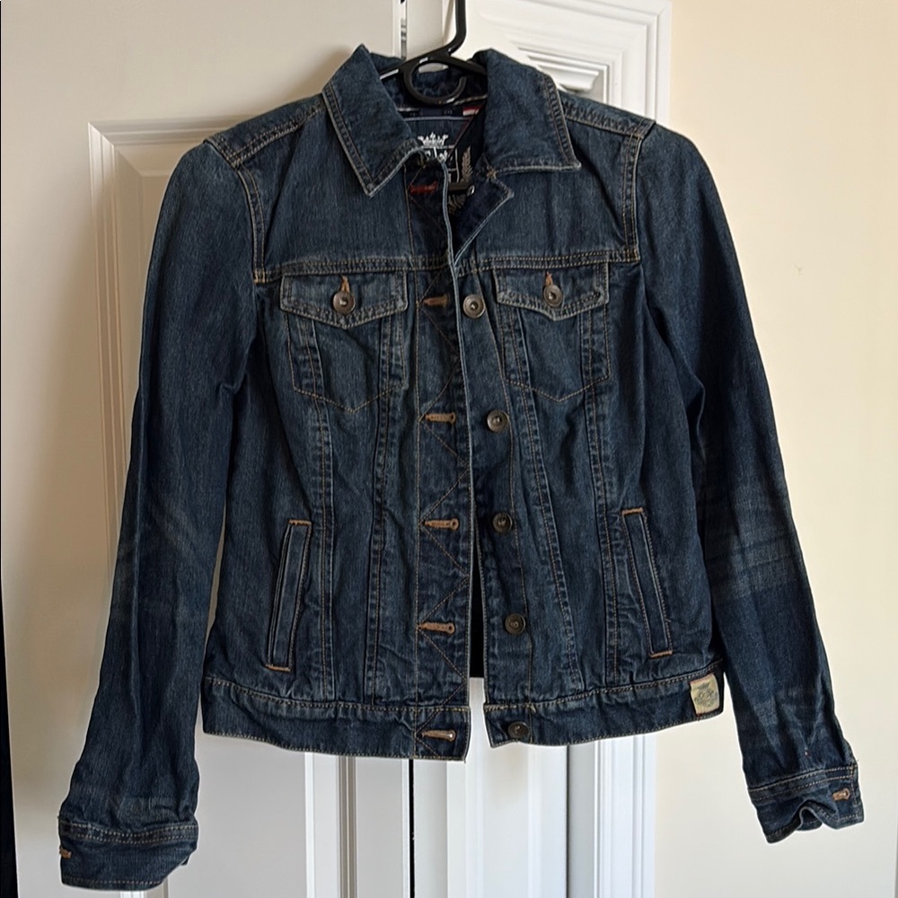 Tommy Hilfiger Blue Jean Jacket Classic Style